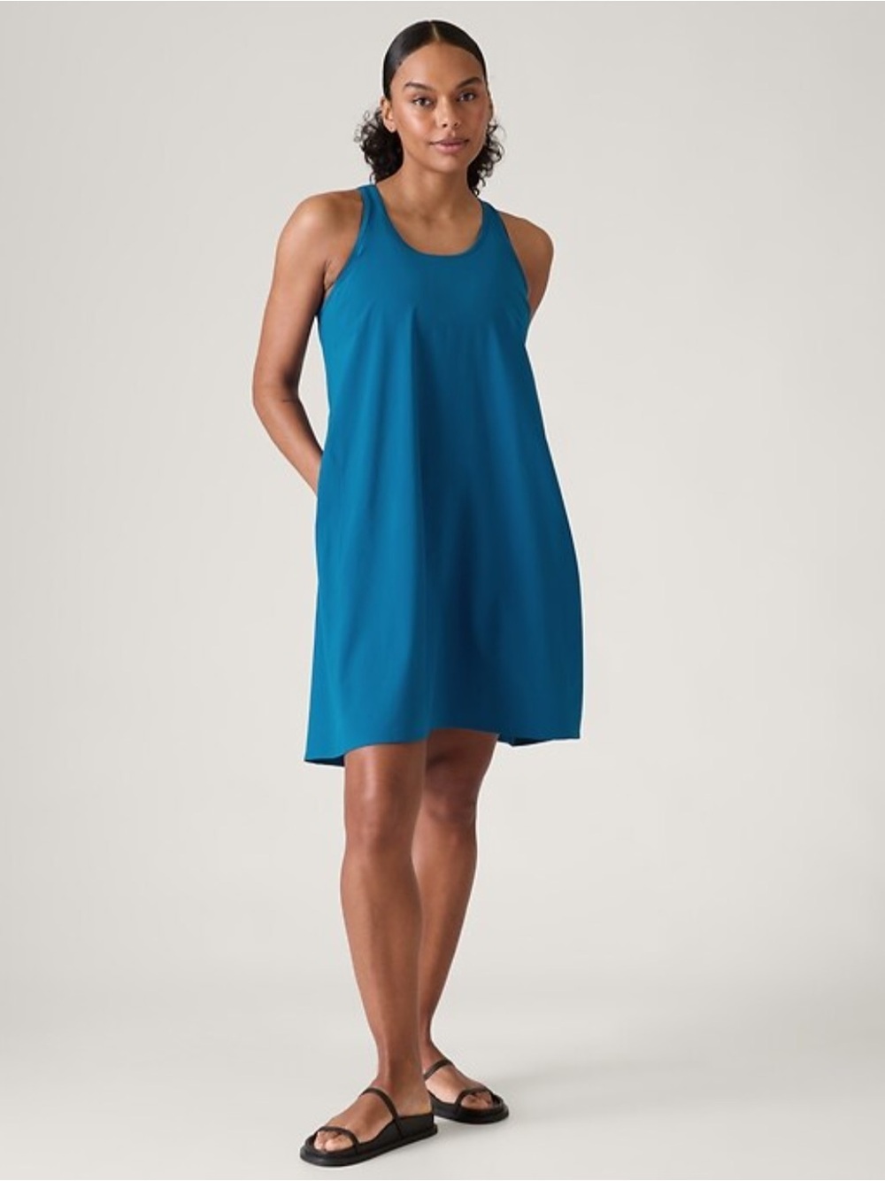 Athleta Presidio Traveller Dress - Lapis Blue NWT